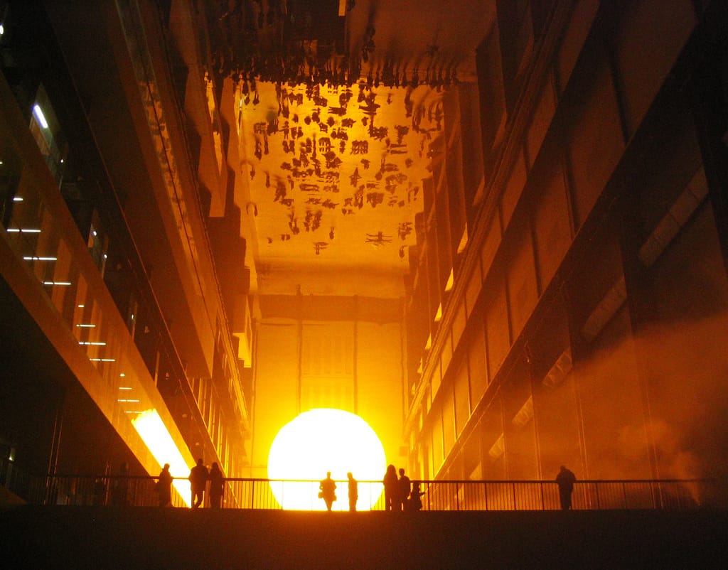 The Weather Project by Olafur Eliasson (Tate Modern 2004) taken by John Carter