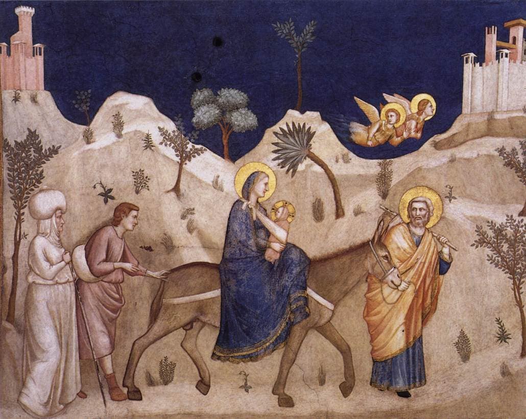 Giotto - Flight into Egypt
