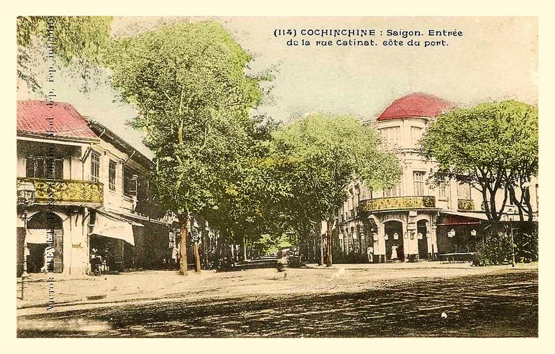 Rue de Catinat SAIGON