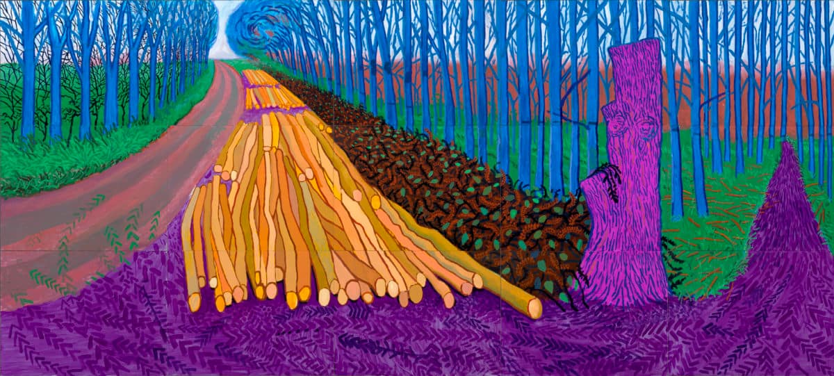 David Hockney - Winter Timber 2009