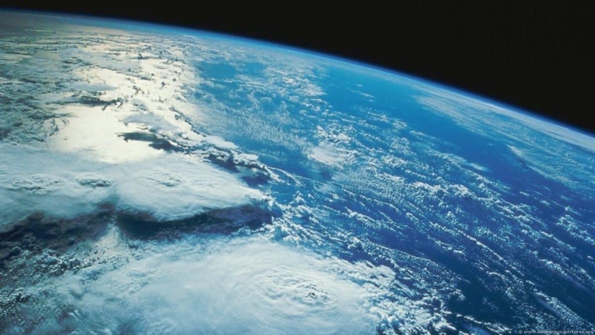 earth from space