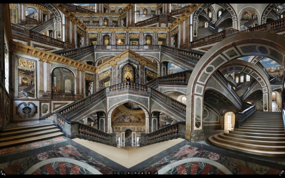 Rauzier - Escalier de la Reine