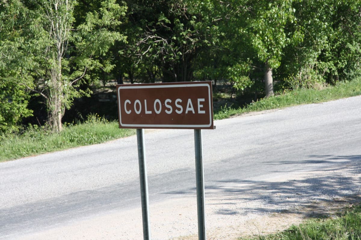 What's left of Colossae!