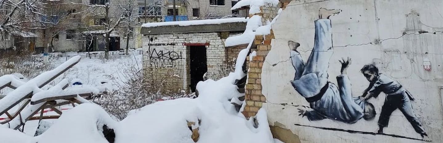 Banksy in Ukraine