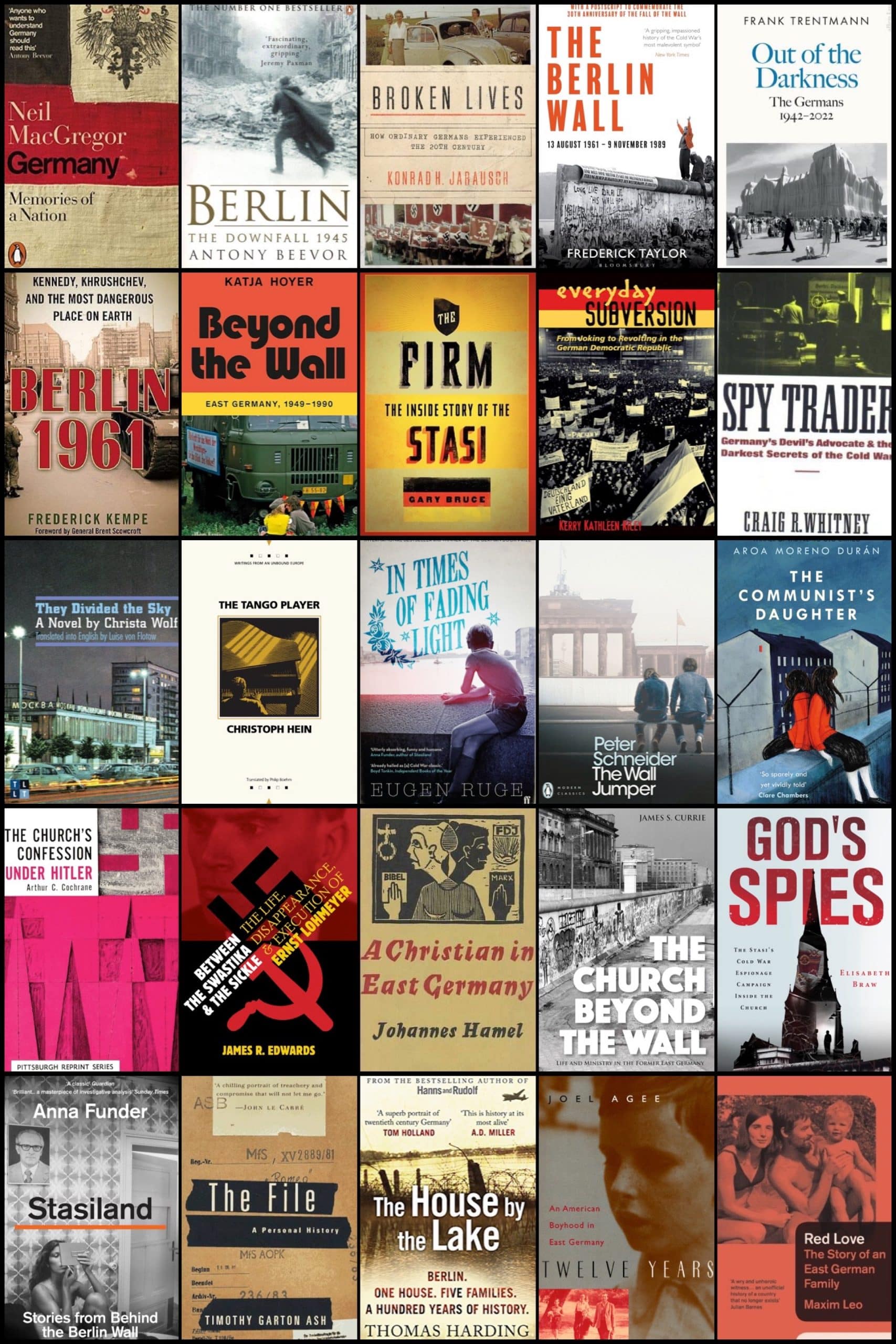 25 Books: On Life Beyond The Berlin Wall