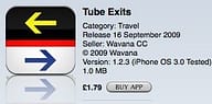 App - Tube exits App - Tube exits