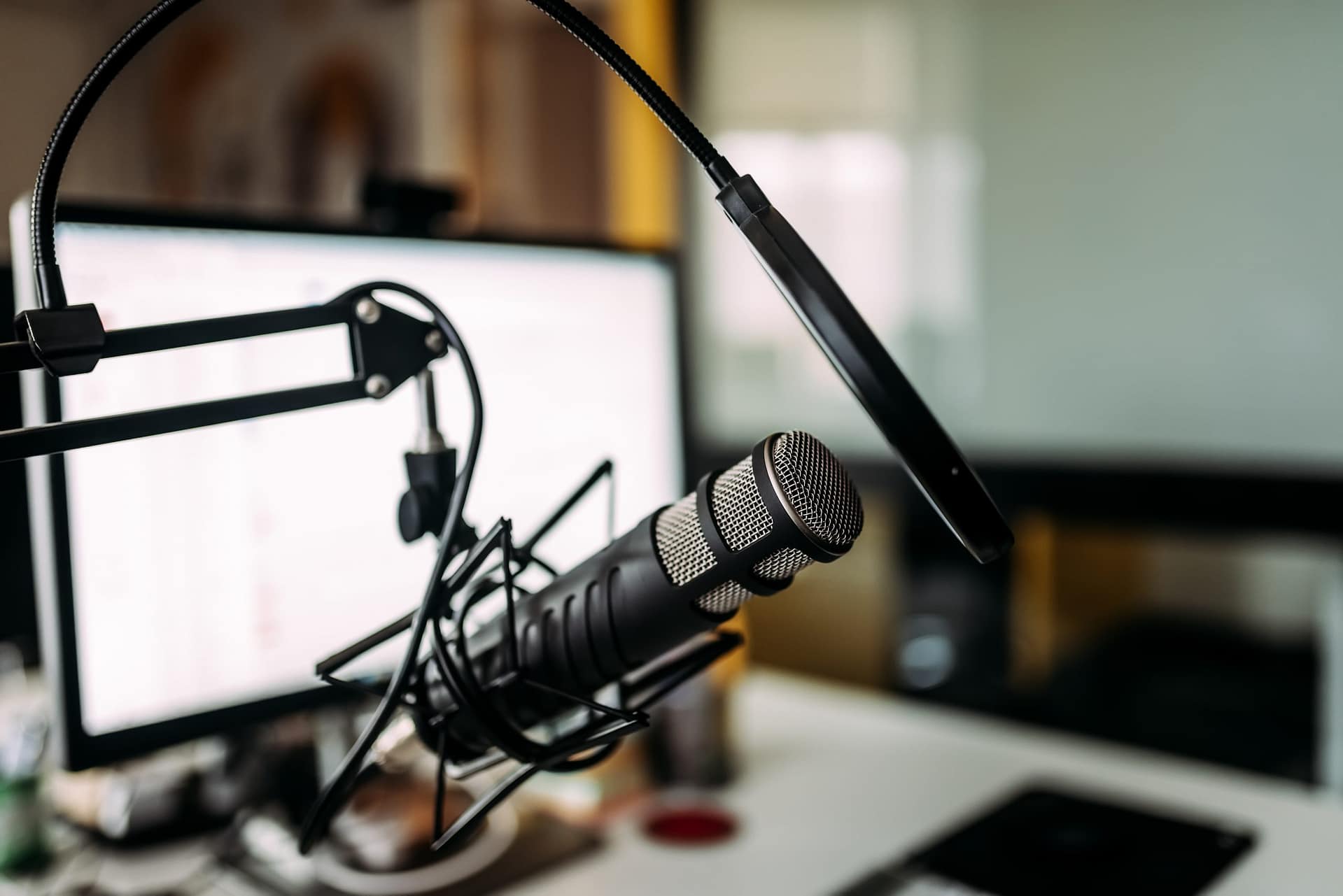 Podcasting concept