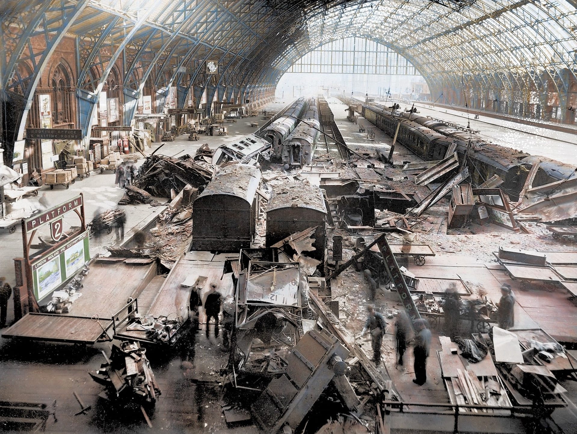 Leonard, Royston - London Blitz St Pancras