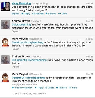 labels on twitter