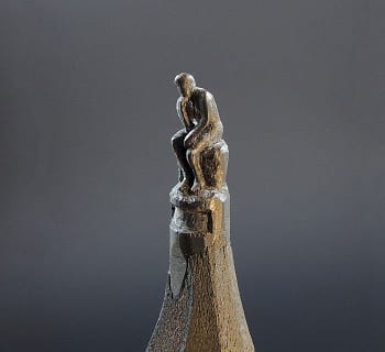 Rodin thinker by jasenko dordevic