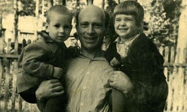 Lev with their children a few years later
