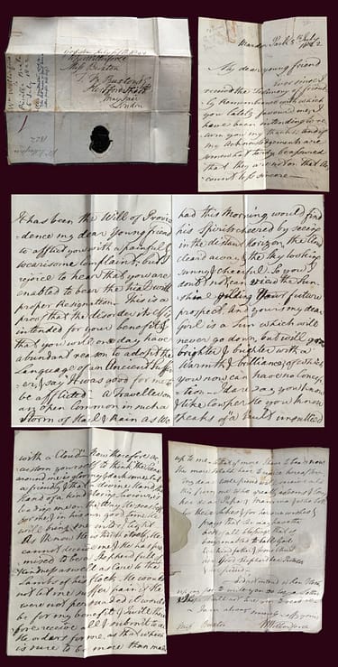William Wilberforce writes to 14 year old Priscilla Buxton Wilberforce-to-Priscilla-Buxton.jpg
