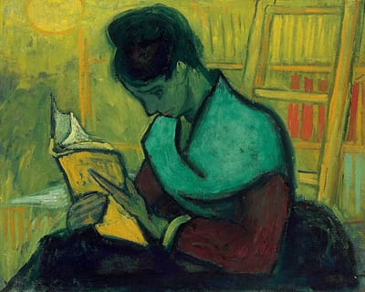 van Gogh - Une liseuse de romans (1888)