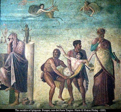 iphigenia pompeii