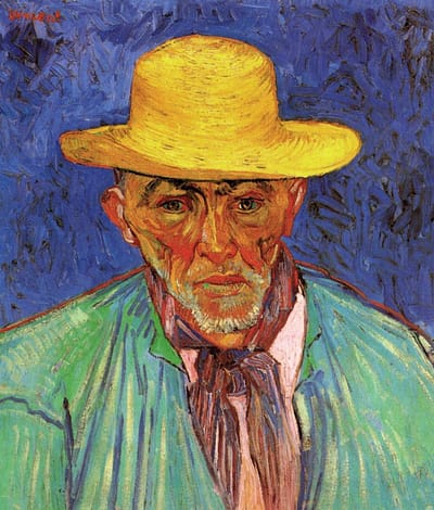 Van Gogh - Patience Escalier (Provence shepherd) -1888