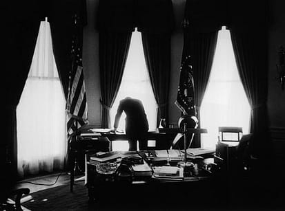Jacques Lowe - JFK in Oval office 1961