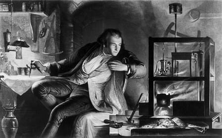 James Watt, British engineer, as a young man, c 1769.