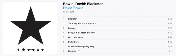 Bowie - Blackstar tracklist.png