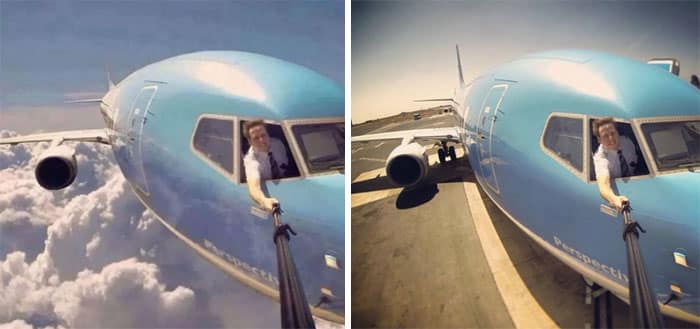 Fake-news-photos-viral-photoshop Pilot selfie