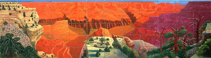 David Hockney - A Bigger Grand Canyon