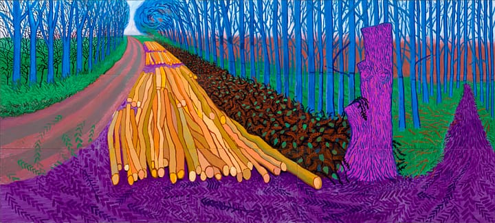 David Hockney - Winter Timber 2009