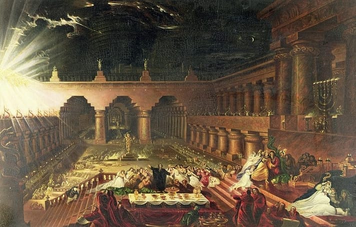 John Martin - Belshazzar's Feast