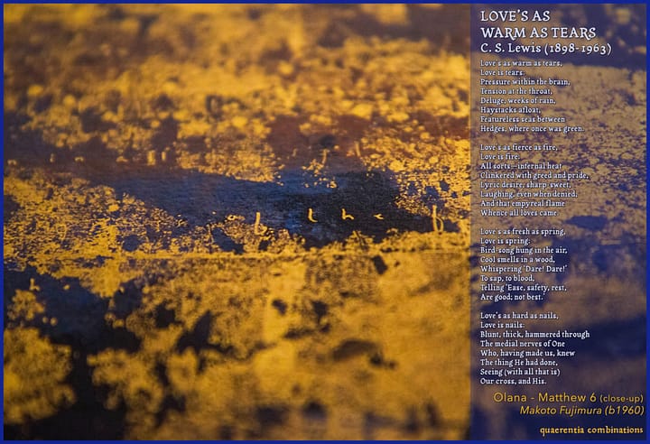 Q Combinations -Love's tears -Fujimora & Lewis