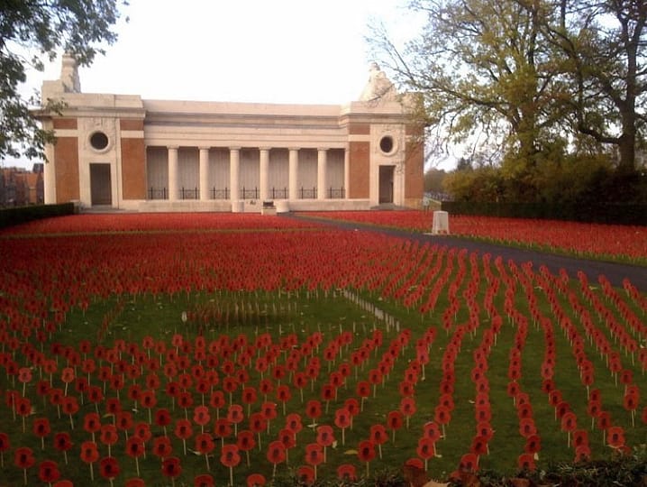 Flanders Field of Poppies - The Royal British Legion.