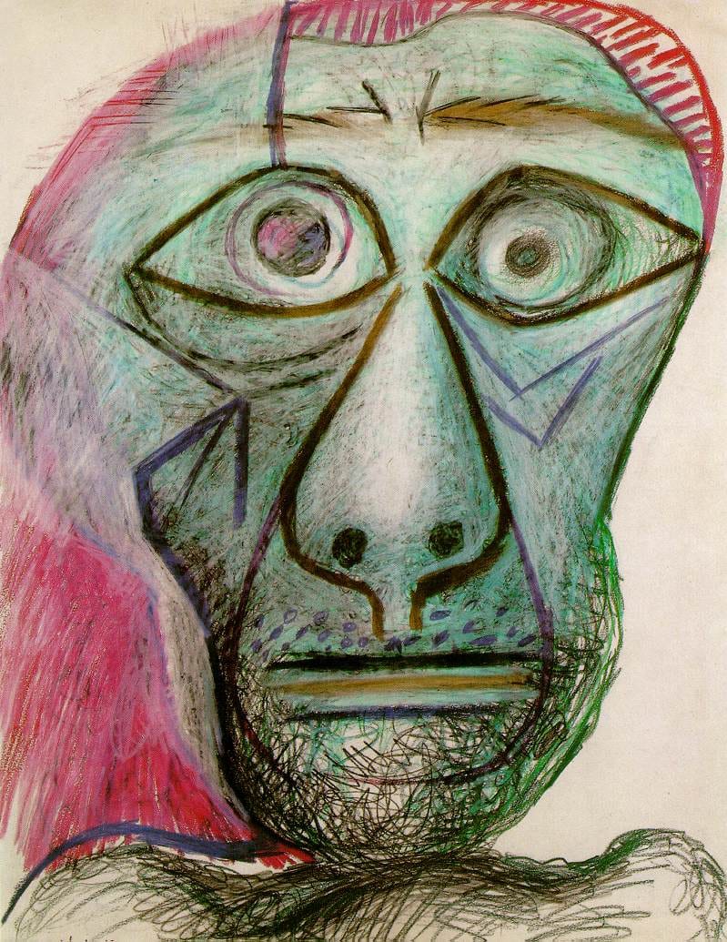 Picasso's 1972 Self-portrait