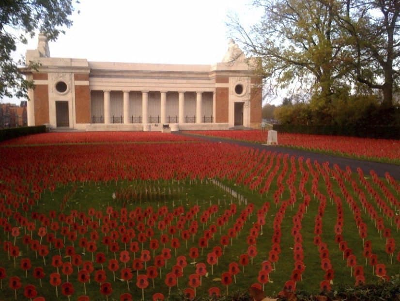 Flanders Field of Poppies - The Royal British Legion.