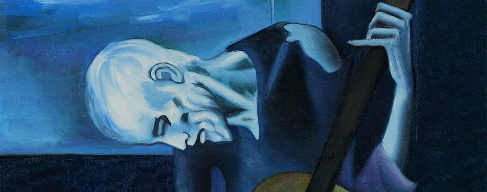 Picasso - The Old Guitarist banner
