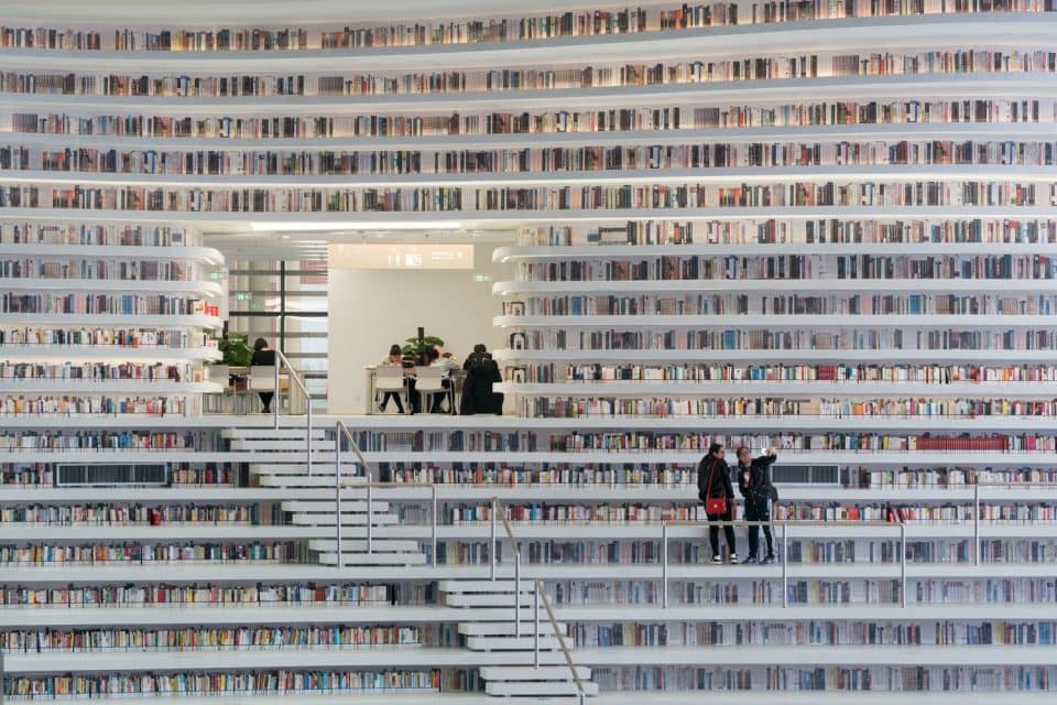 China Tianjin Binhai Library - 1.2 mill books 2